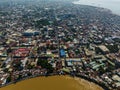 Cityscape: Davao City in Mindanao, Philippines.