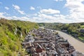 Cityscape of Dinant, Belgium Royalty Free Stock Photo