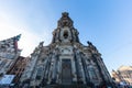 Cityscape Dresden, Germany, the catholic Hofkirche