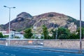 Cityscape of Edinburgh from Arthur& x27;s Seat in a beautiful summer day, Scotland, United Kingdom Royalty Free Stock Photo