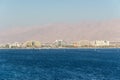 Cityscape of Eilat - famous resort and recreation city in Israel