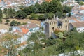 Cityscape of historic medieval village of Estremoz, Alentejo. Portugal