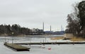 Cityscape of finnish capital Helsinki