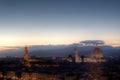 Cityscape Florence, Firenze, Tuscany, Italy Evening Royalty Free Stock Photo