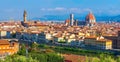 Cityscape of Florence, Italy. Italian Firenze city Royalty Free Stock Photo