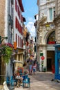 Cityscape of French town Bayonne Royalty Free Stock Photo