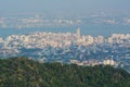 Cityscape of George Town in Penang, Malaysia Royalty Free Stock Photo