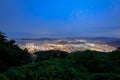 Cityscape of Gimhae at night