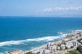 The cityscape of Haifa city and metropolitan area Royalty Free Stock Photo