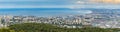 The Cityscape Of Haifa Metropolitan Area Panoramic View, Industrial Zone of Haifa, Israel Royalty Free Stock Photo