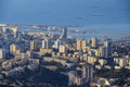 The Cityscape of Haifa At Sunset, Haifa Downtown Aerial View, Israel