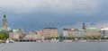 Cityscape of Hamburg at the Binnenalster