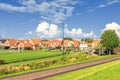 Cityscape Hindeloopen, Friesland the Netherlands