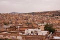 Cityscape of the historic Fez city, Morocco Royalty Free Stock Photo