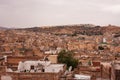 Cityscape of the historic Fez city, Morocco Royalty Free Stock Photo