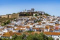 Cityscape of historic town of Estremoz, Alentejo. Portugal