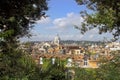 Cityscape historical center of Rome