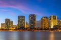 Cityscape of honolulu in oahu island, hawaii, us Royalty Free Stock Photo