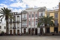 Cityscape with houses in Las Palmas, Gran Canaria, Spain Royalty Free Stock Photo