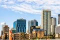 Cityscape image of Brisbane skyline in downtown Brisbane, Australia, 2021