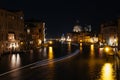 Cityscape image of Grand Canal with Santa Maria della Salute Basilica