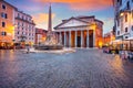 Pantheon, Rome. Royalty Free Stock Photo