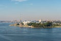 Cityscape of Ismailia on the shore of Suez Canal in Egypt Royalty Free Stock Photo