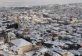 Cityscape of Kastamonu in Winter Royalty Free Stock Photo