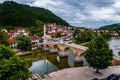 Cityscape of Konjic