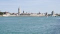 Cityscape of La Rochelle, in the west of France.