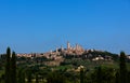 Cityscape landscape San Gimignano, Tuscany, Toscana, Italy, Italia Royalty Free Stock Photo