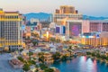 Cityscape of Las Vegas from top view in Nevada, USA Royalty Free Stock Photo