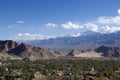 Cityscape, Leh, Ladakh, India Royalty Free Stock Photo