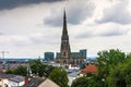 Cityscape of Linz with MariÃÂ¤-EmpfÃÂ¤ngnis-Dom