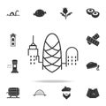 Cityscape of London icon. Detailed set of United Kingdom culture icons. Premium quality graphic design. One of the collection icon Royalty Free Stock Photo