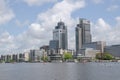 Cityscape Looking At The Amstel River Amsterdam The Netherlands 25 May 2020