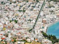 Cityscape of Loutraki.