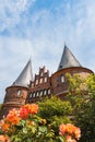 Cityscape Lubeck in Germany Royalty Free Stock Photo