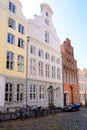 Cityscape of Lubeck old city, Germany Royalty Free Stock Photo