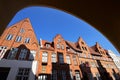 Cityscape of Lubeck old city, Germany Royalty Free Stock Photo