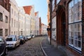 Cityscape of Lubeck old city, Germany Royalty Free Stock Photo