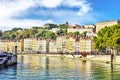 Cityscape of Lyon, october, France, october