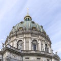 Marble church huge dome, Copenhagen