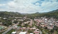Cityscape of Matagalpa city on mountain Royalty Free Stock Photo
