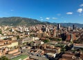 Cityscape Medellin Colombia in a sunny day