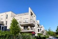 Cityscape with modern apartment buildings in a new residential area in the city, Concept for construction industy, estate agent