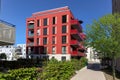 Cityscape with modern apartment buildings in a new residential area in the city, Concept for construction industy, estate agent