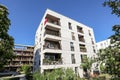 Cityscape with modern apartment buildings in a new residential area in the city, Concept for construction industy, estate agent