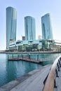 Cityscape with Modern Skyscrapers in Manama, Bahrain