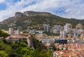 Cityscape of Monaco and Prince Palace Royalty Free Stock Photo